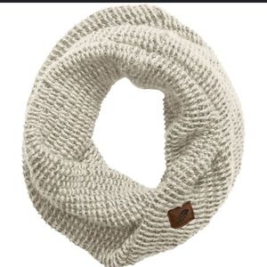 The North Face White Knit Scarf